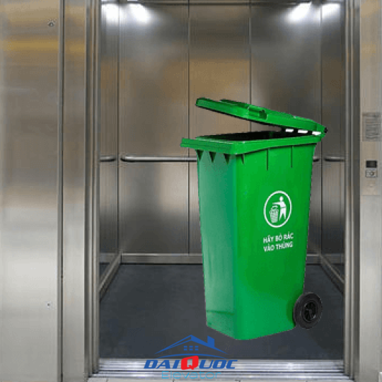 THANG MÁY TẢI RÁC CHƯNG CƯ CAO LẦU